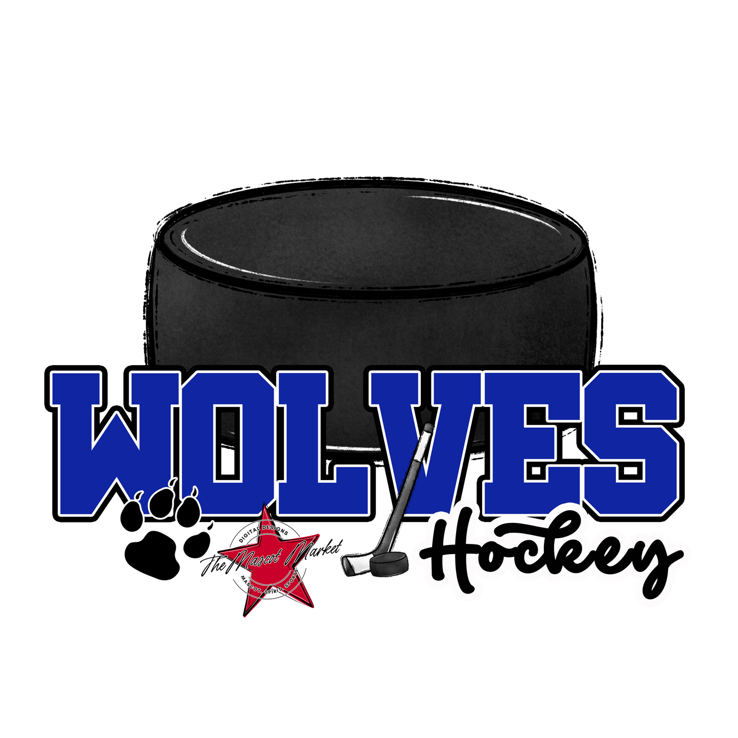 Wolves Varsity Hockey-Royal Blue