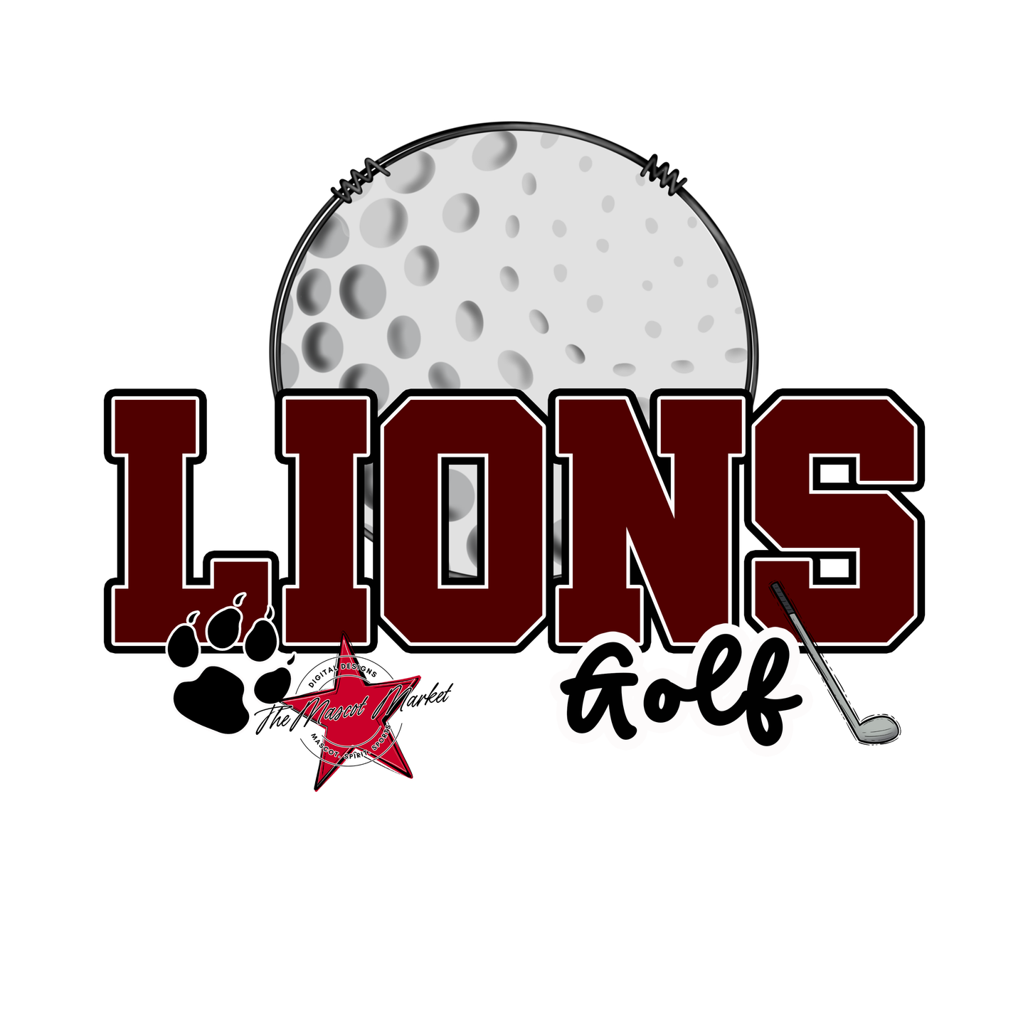 Lions Varsity Golf-Maroon