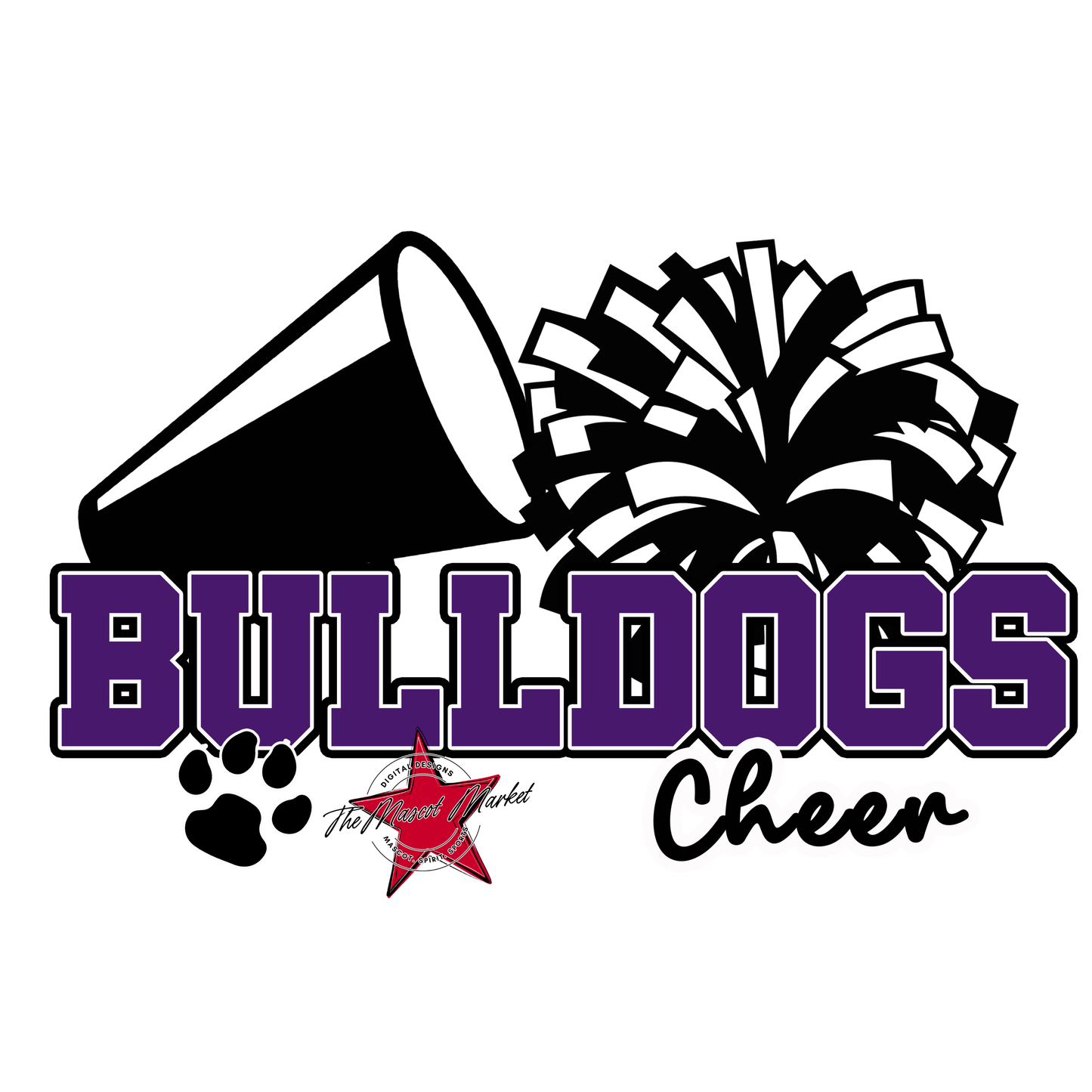 Bulldogs Varsity Cheer-Purple