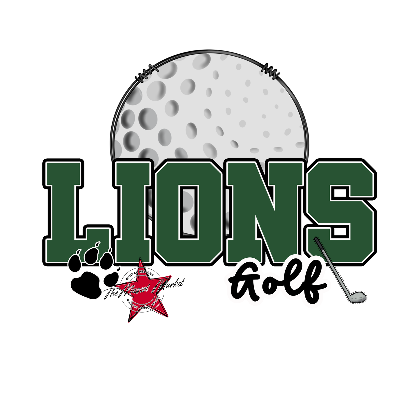 Lions Varsity Golf-Green