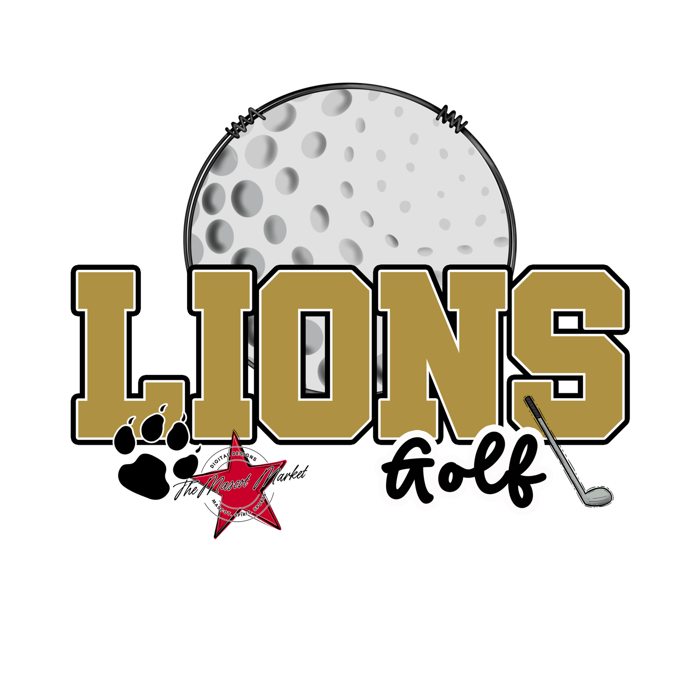 Lions Varsity Golf-Gold