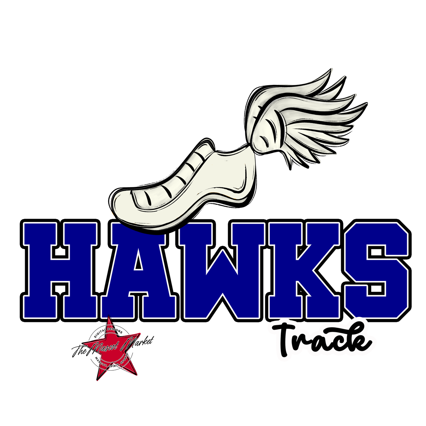 Hawks Varsity Track-Blue