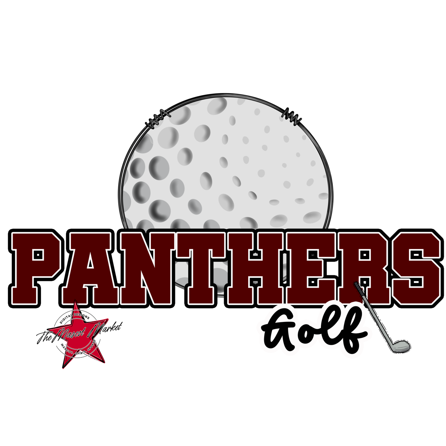 Panthers Varsity Golf-Maroon