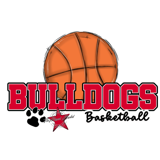 Bulldogs Varsity Basketball-Red