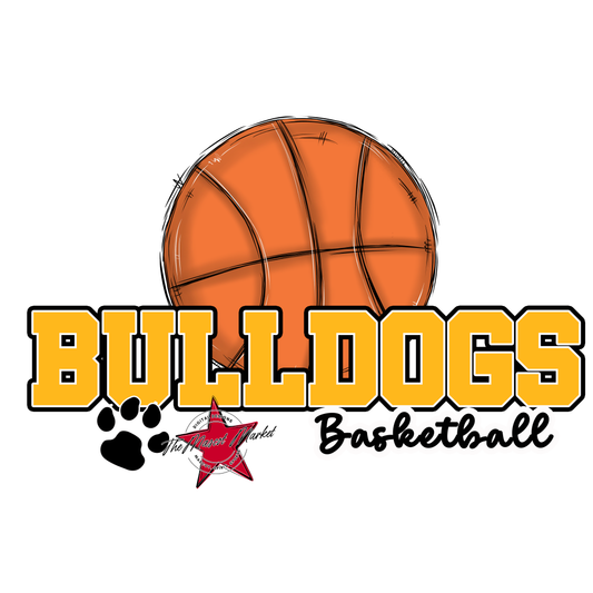 Bulldogs Varsity Basketball-Yellow