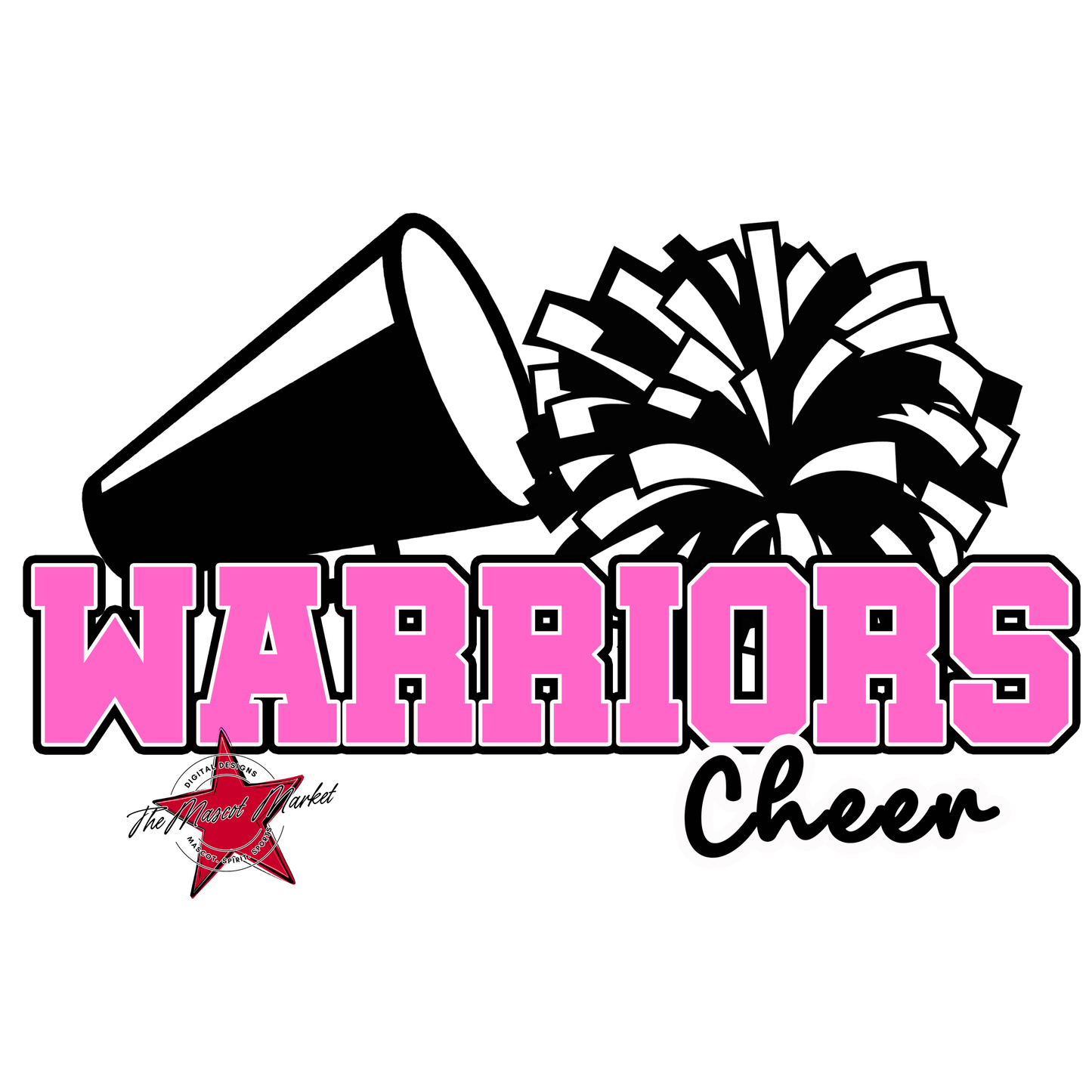 Warriors Varsity Cheer-Baby Pink