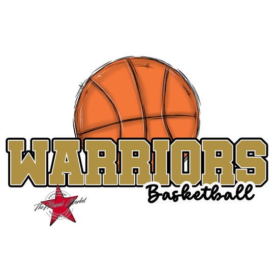 Warriors Varsity Basketball-Gold