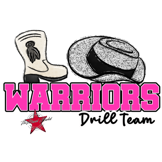 Warriors Varsity Drillteam-Pink