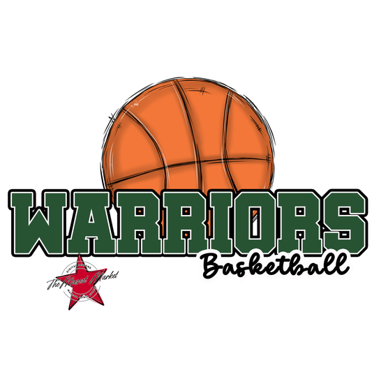 Warriors Varsity Basketball-Green
