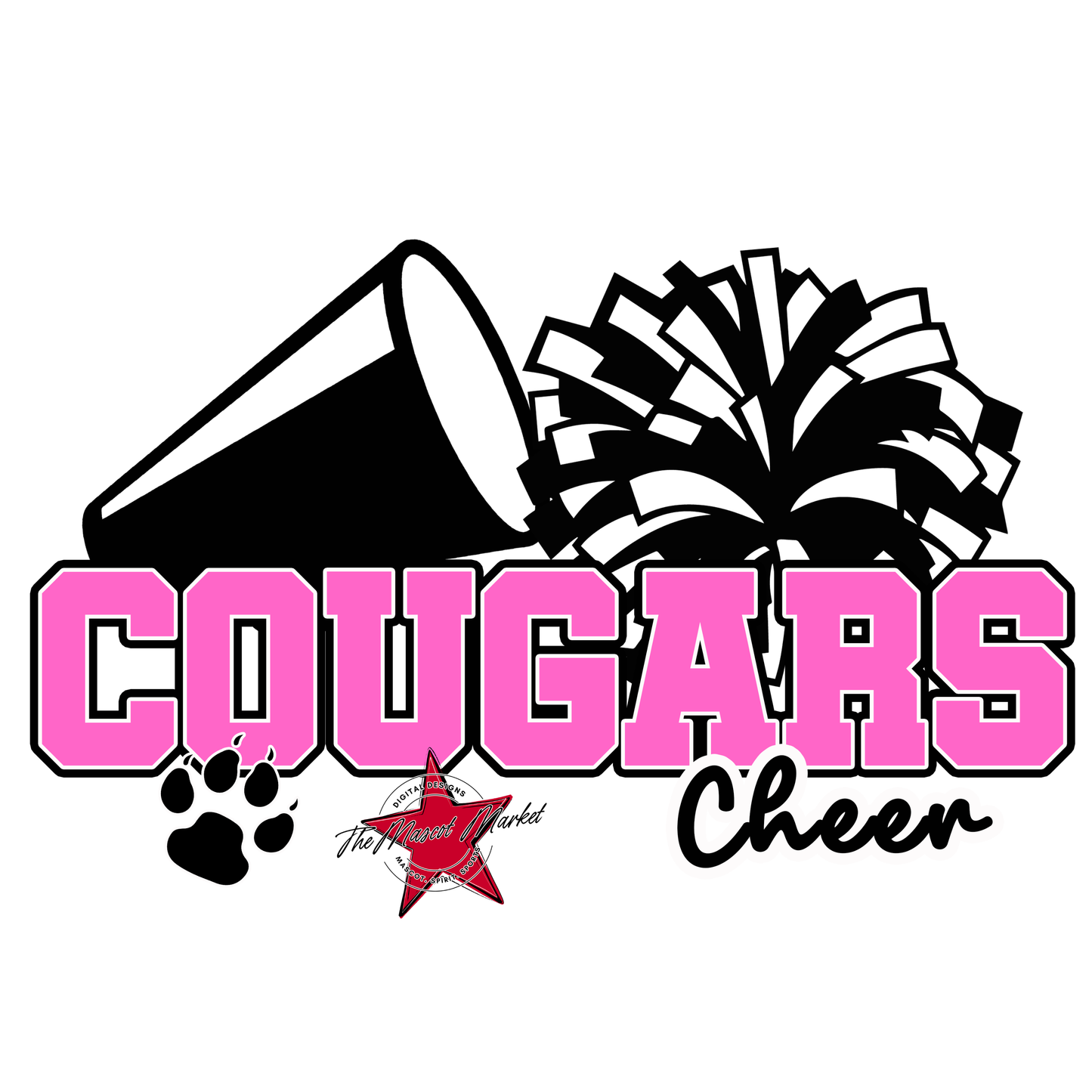 Cougars Varsity Cheer-Baby Pink
