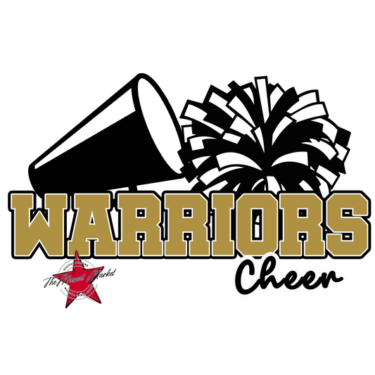 Warriors Varsity Cheer-Gold