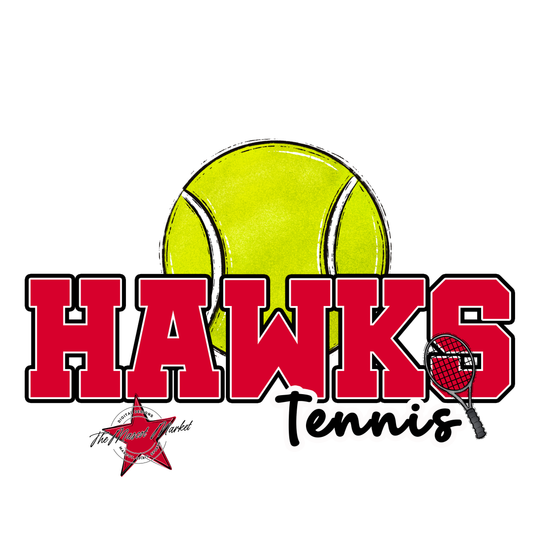 Hawks Varsity Tennis-Red