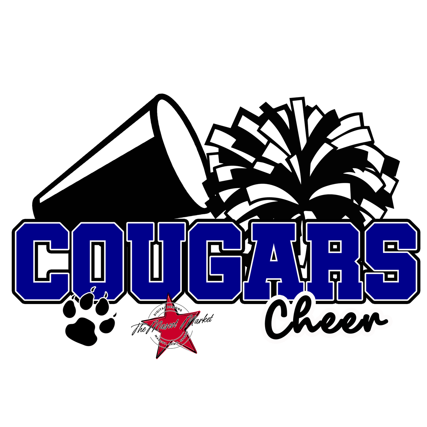 Cougars Varsity Cheer-Blue