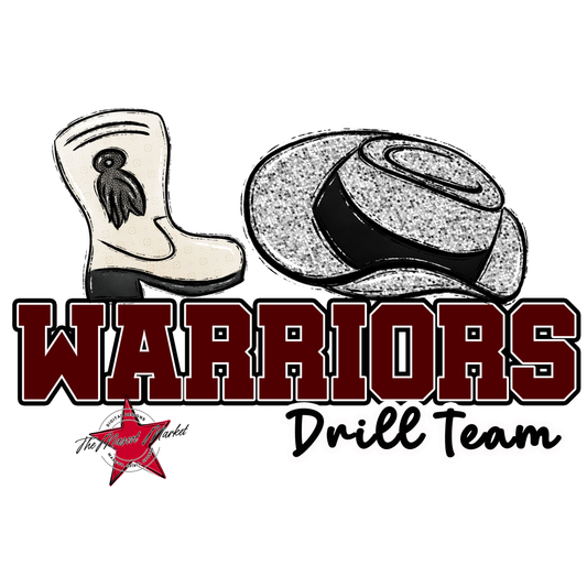 Warriors Varsity Drillteam-Maroon