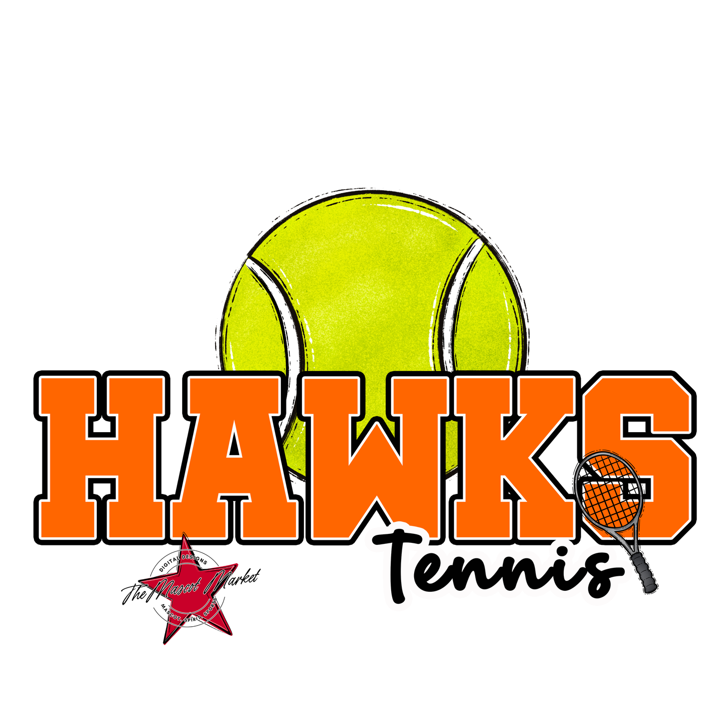 Hawks Varsity Tennis-Orange