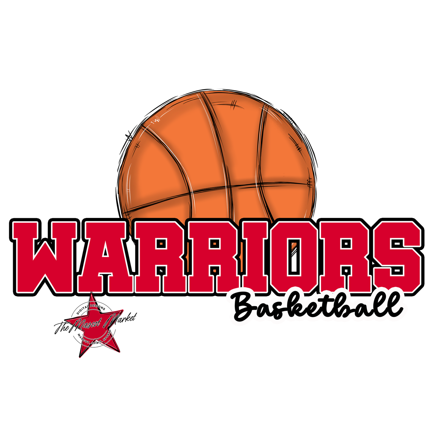 Warriors Varsity Basketball-Red