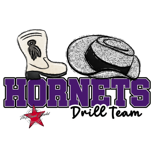 Hornets Varsity Drillteam-Purple