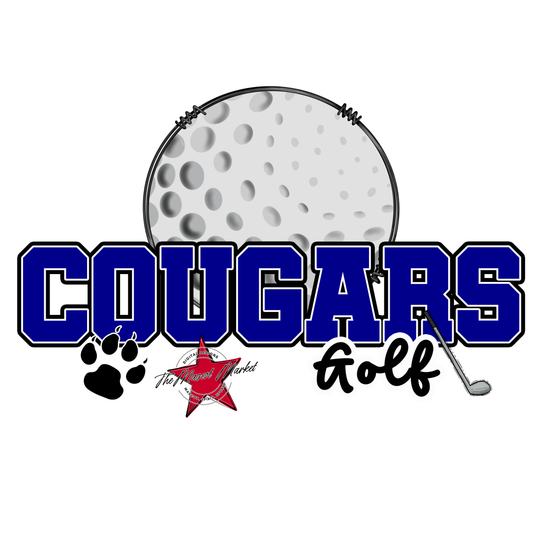 Cougars Varsity Golf-Blue