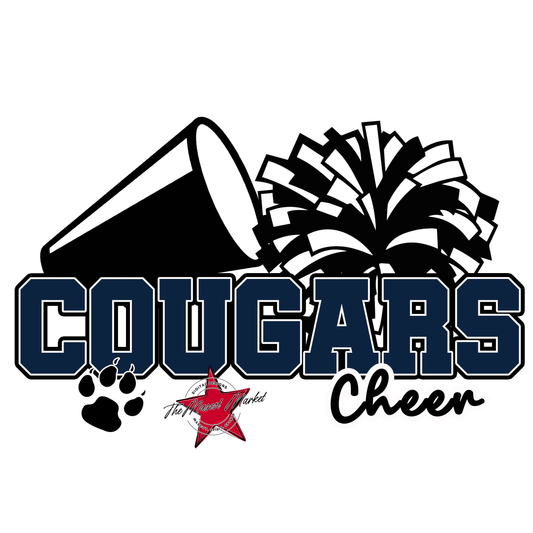 Cougars Varsity Cheer-Navy