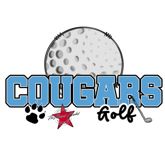 Cougars Varsity Golf-Carolina Blue