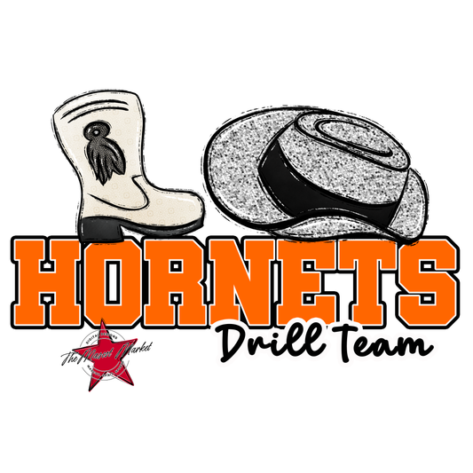Hornets Varsity Drillteam-Orange