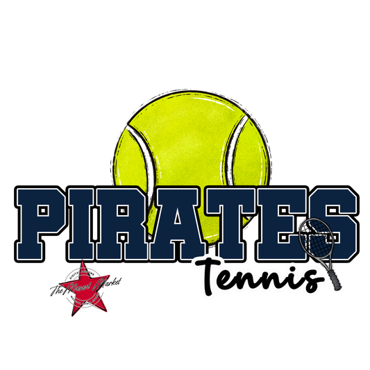 Pirates Varsity Tennis-Navy