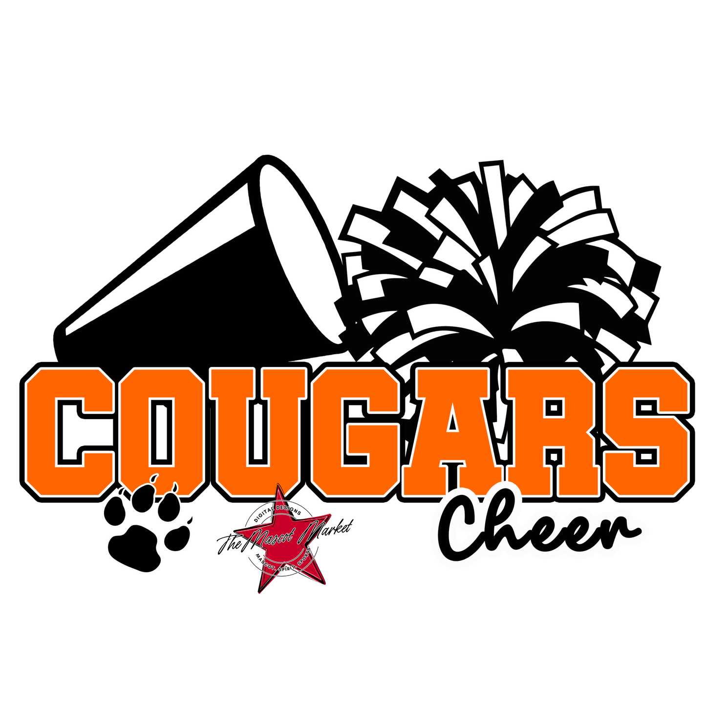 Cougars Varsity Cheer-Orange