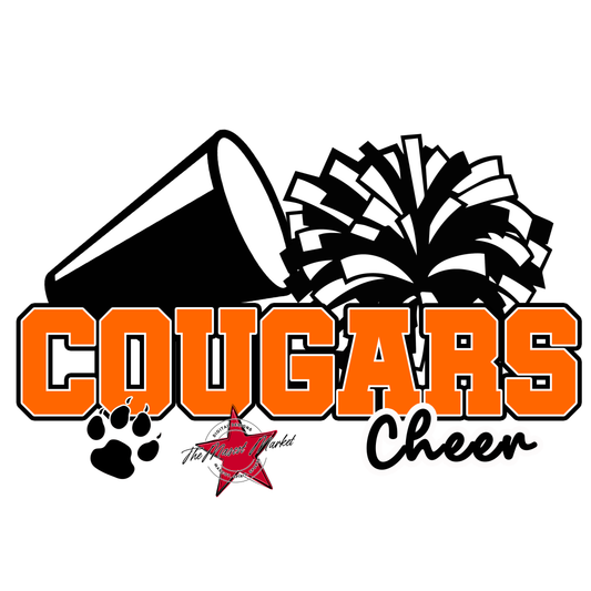 Cougars Varsity Cheer-Orange