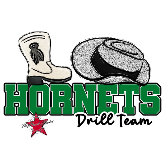Hornets Varsity Drillteam-Kelly Green