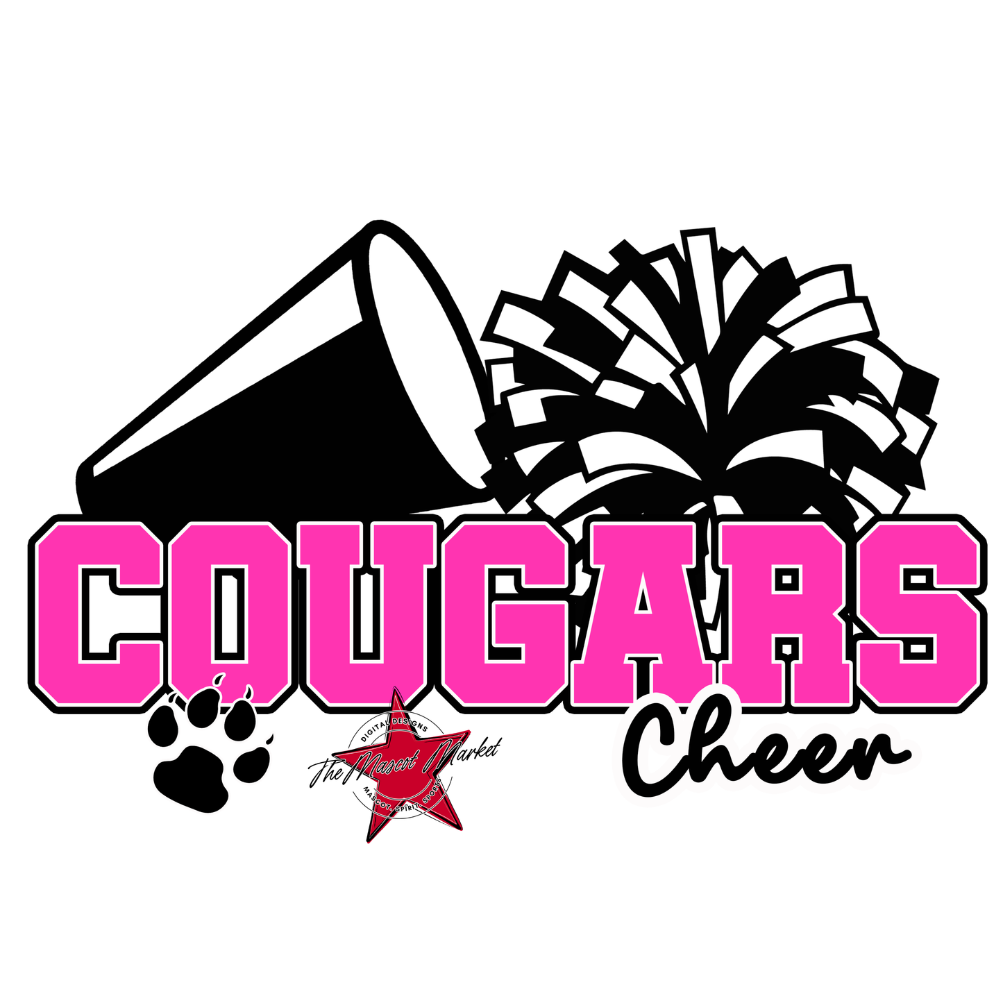 Cougars Varsity Cheer-Pink