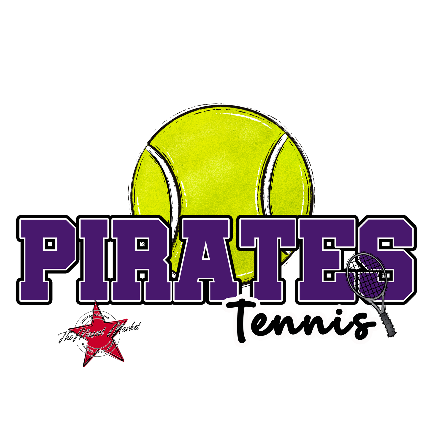 Pirates Varsity Tennis-Purple