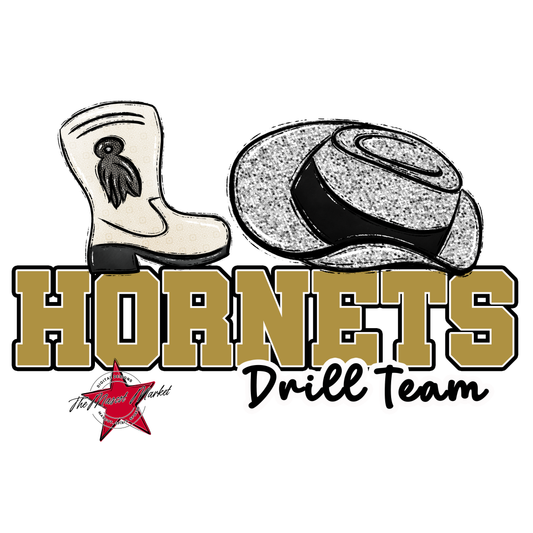 Hornets Varsity Drillteam-Gold