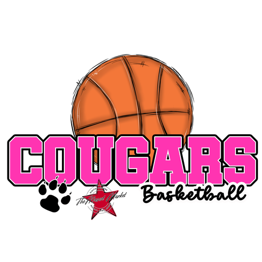 Cougars Varsity Basketball-Pink