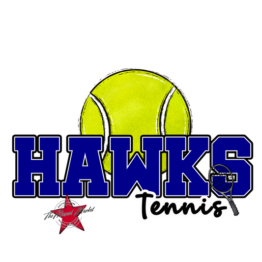 Hawks Varsity Tennis-Blue