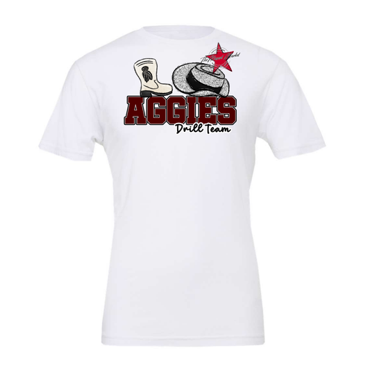 Aggies Varsity Drill Team Design-Maroon