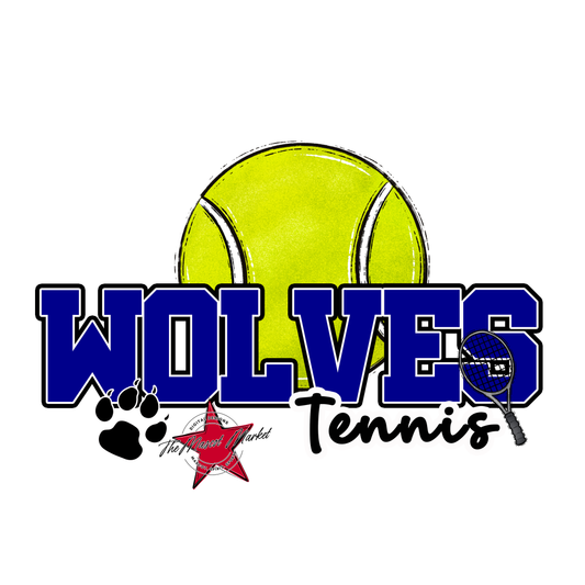 Wolves Varsity Tennis-Blue