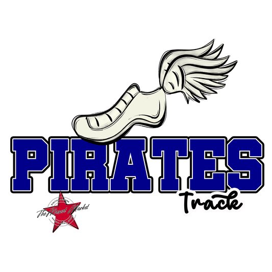Pirates Varsity Track-Blue