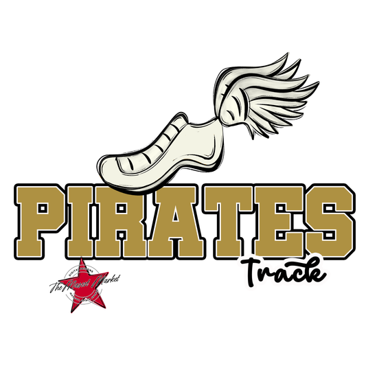 Pirates Varsity Track-Gold