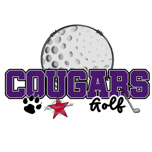 Cougars Varsity Golf-Purple