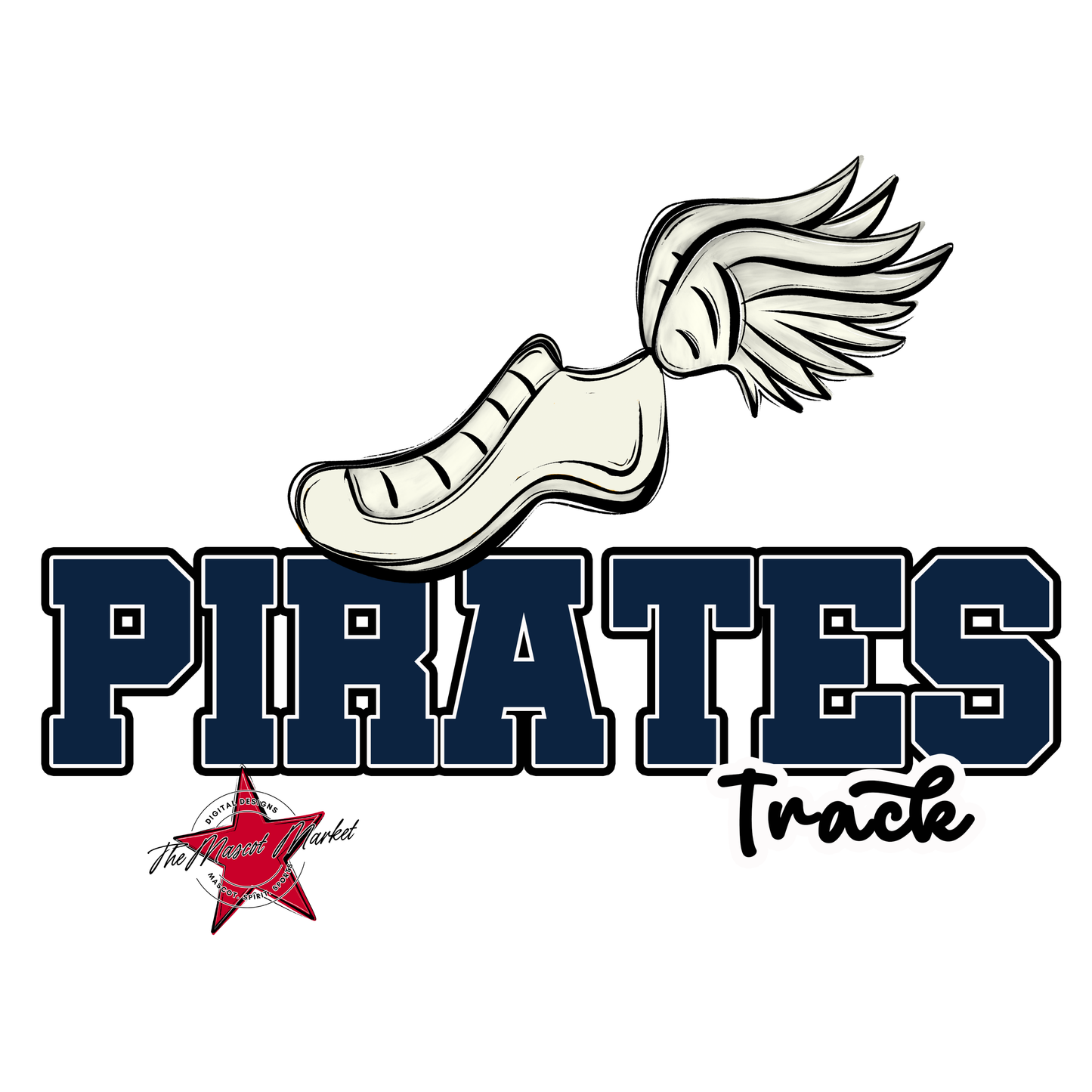 Pirates Varsity Track-Navy