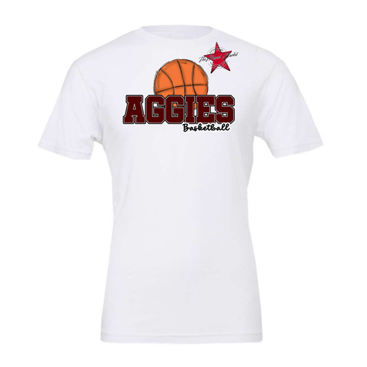 Aggies Varsity Basketball Design-Maroon