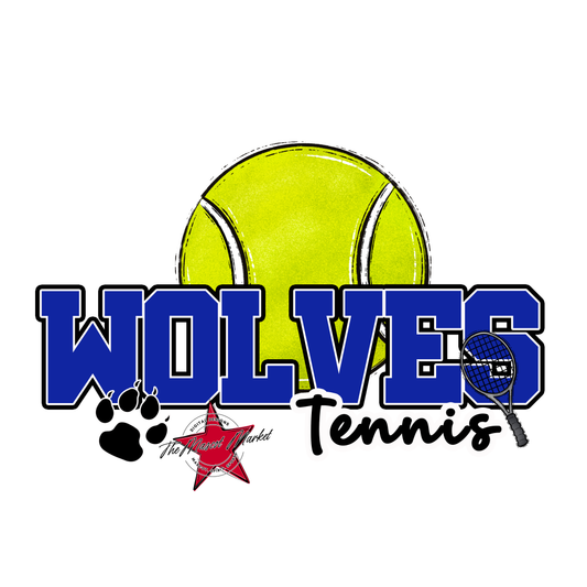 Wolves Varsity Tennis-Royal Blue