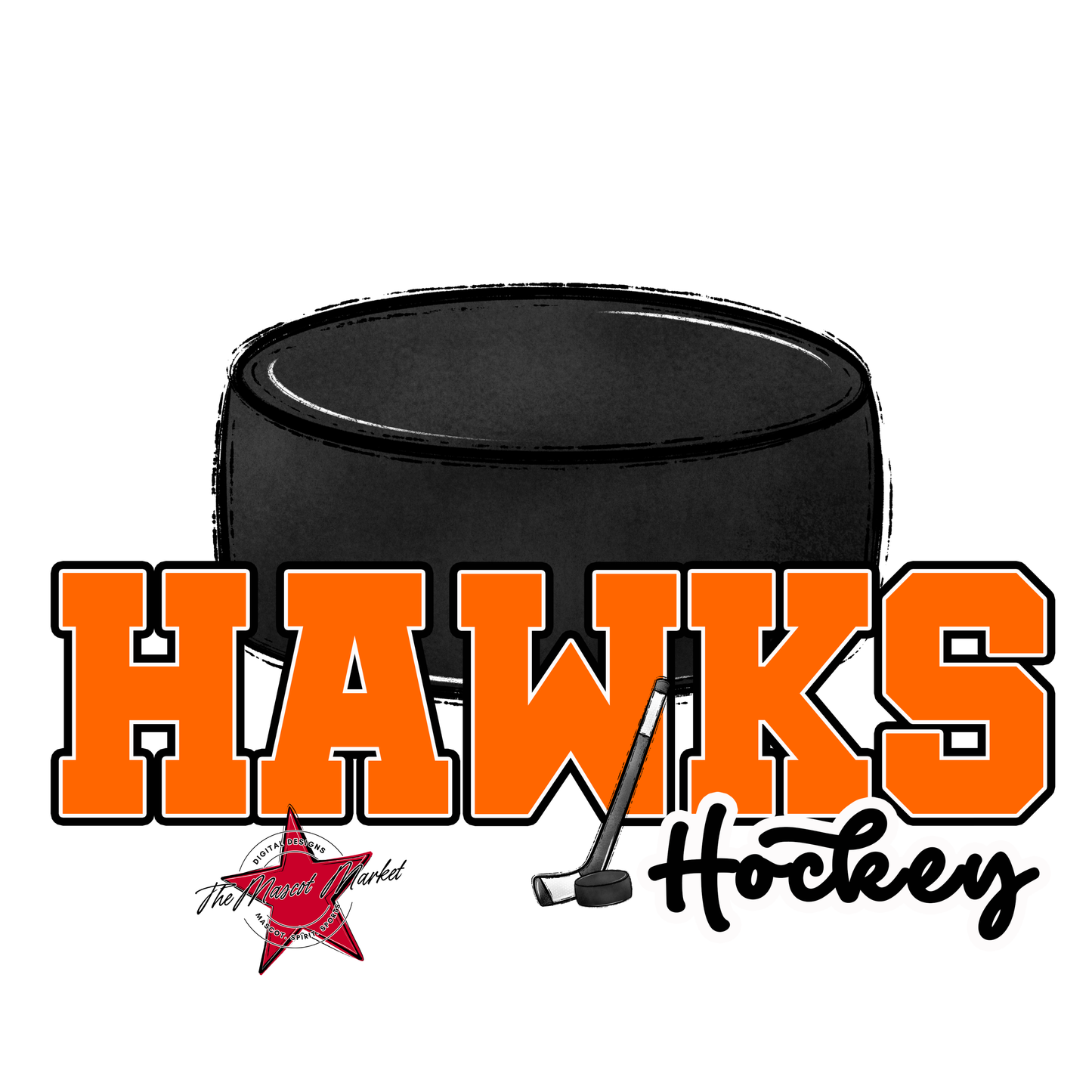 Hawks Varsity Hockey-Orange