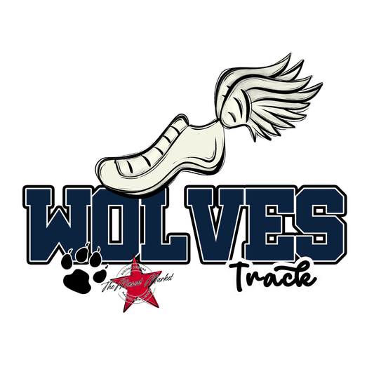 Wolves Varsity Track-Navy