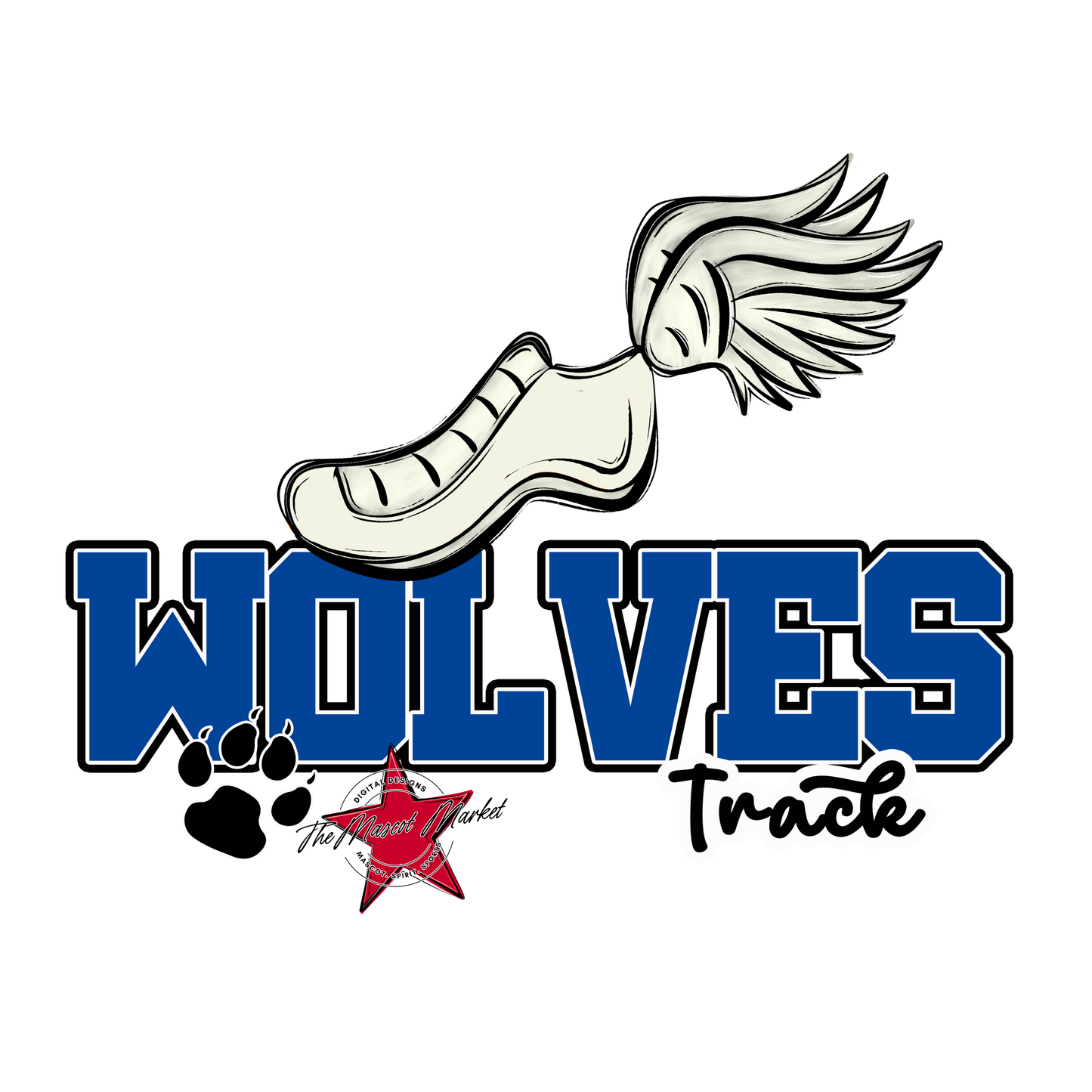 Wolves Varsity Track-Off Blue