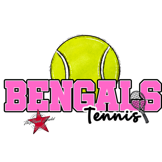 Bengals Varsity Tennis-Baby Pink
