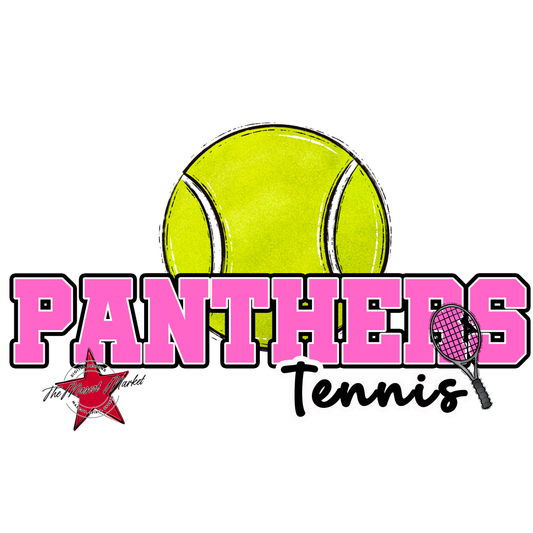 Panthers Varsity Tennis-Baby Pink