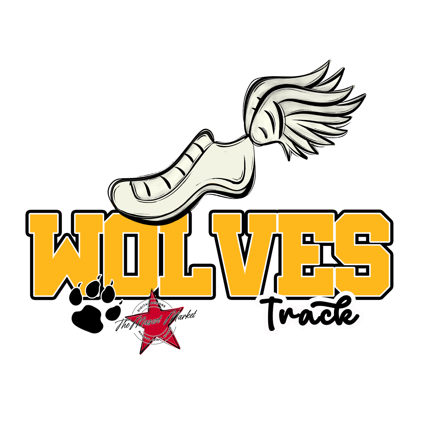 Wolves Varsity Track-Yellow