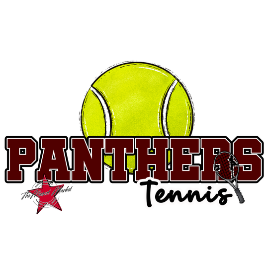 Panthers Varsity Tennis-Maroon