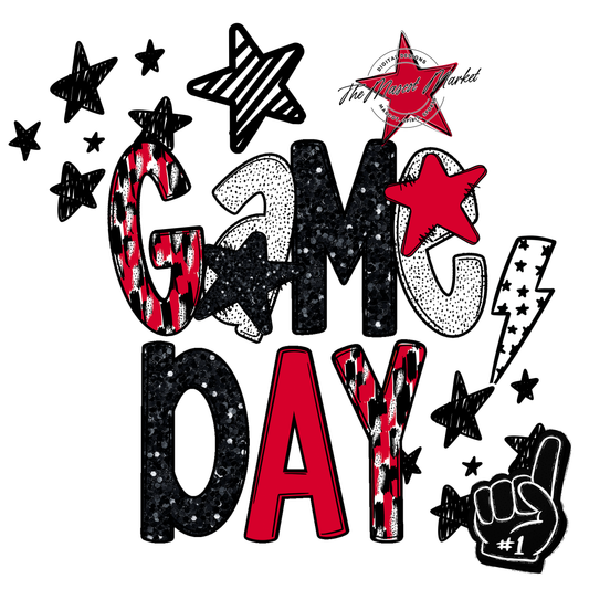 Game Day Scrape Design-Red